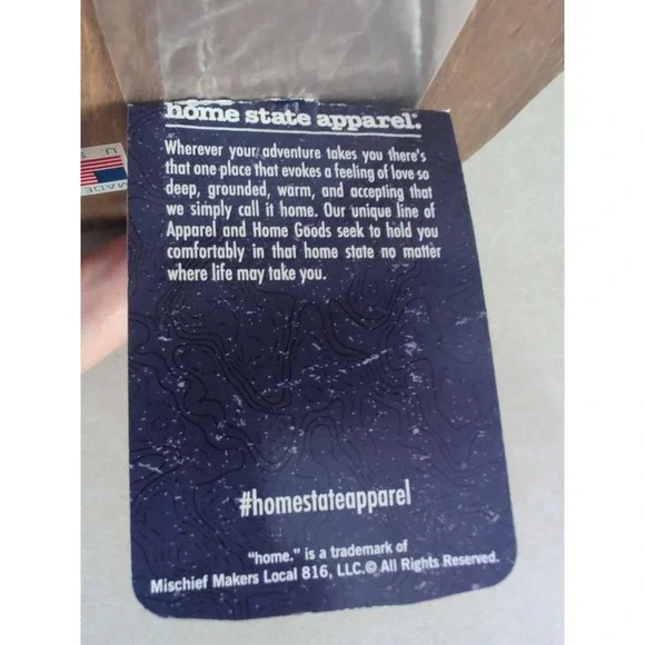 Home State Apparel New Jersey Rustic Barn Wood "Home" Wall Decor Plaque - Picture 5 of 5